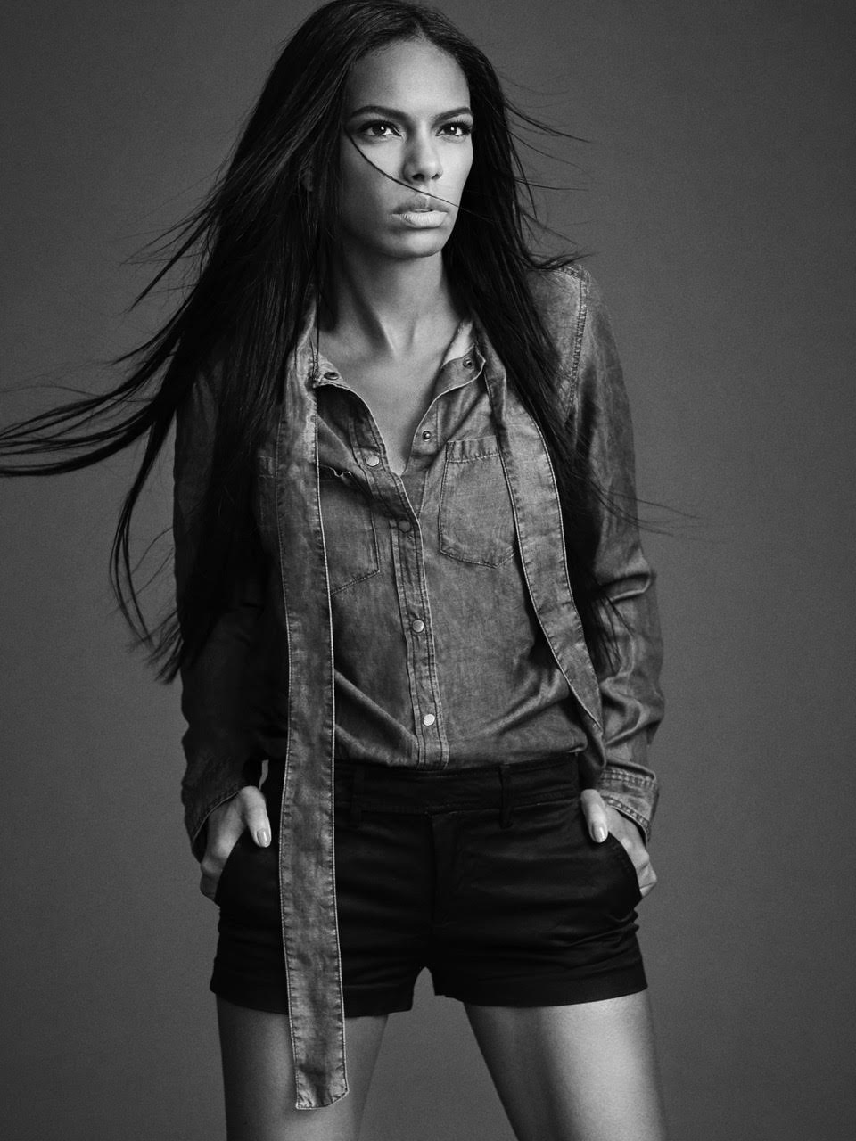 Noella Coursaris Musunka photographed for Model Behavior