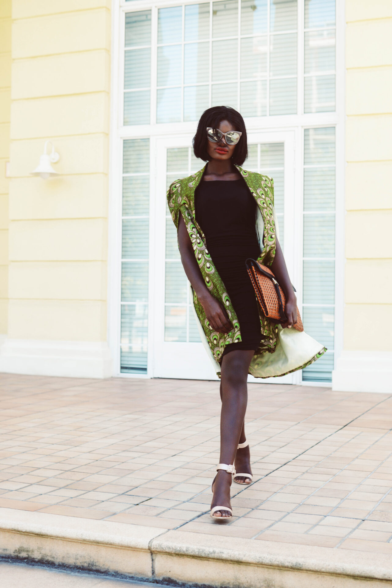Statement cape detail