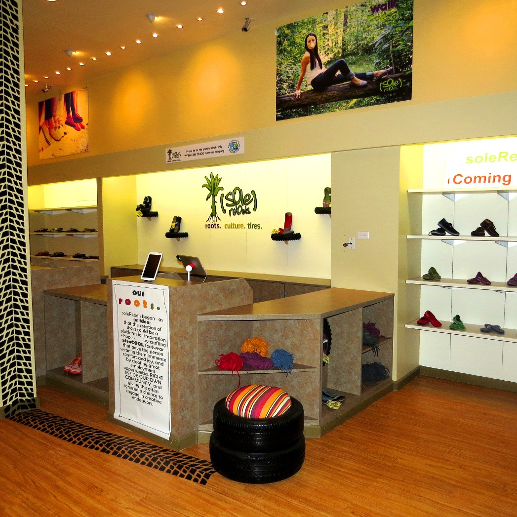 soleRebels storefront in Silicon Valley